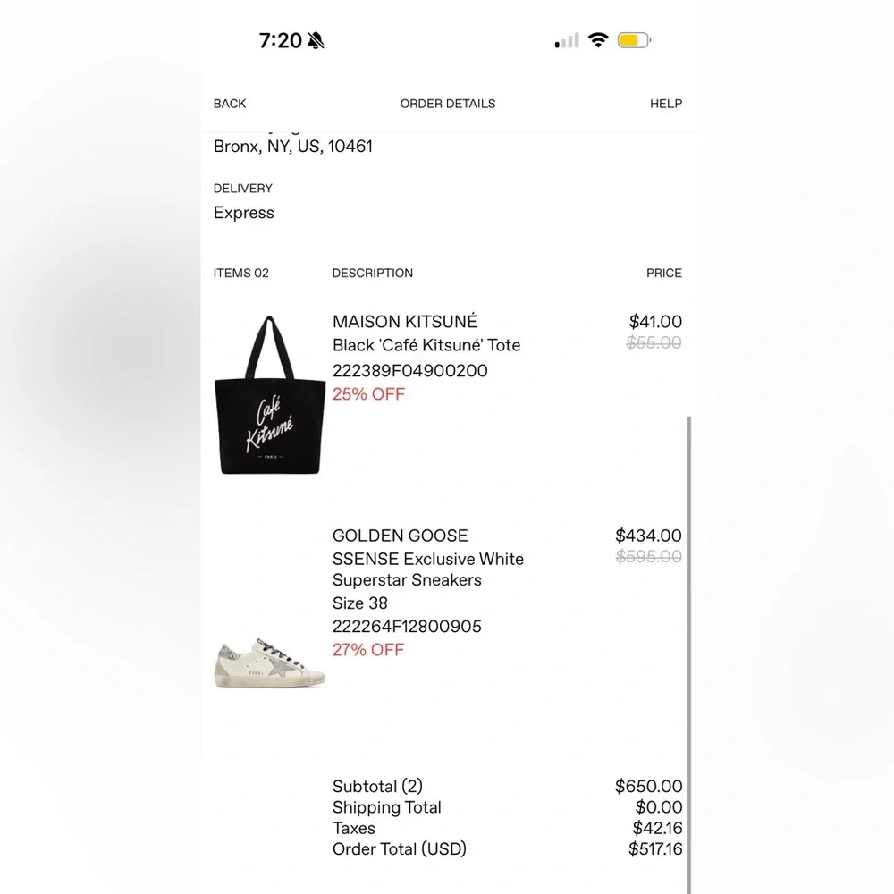 Golden Goode Super-Star Sneakers with Black Laces and Silver Accents - Picture 5 of 5